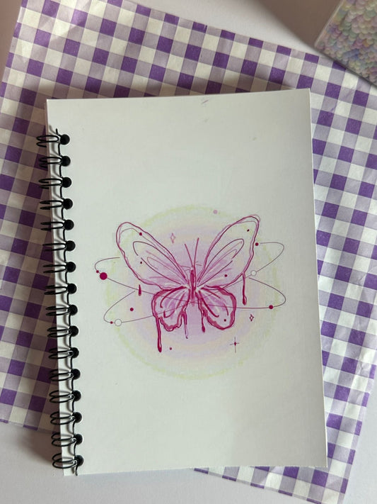 Butterfly Notebook and Notepad