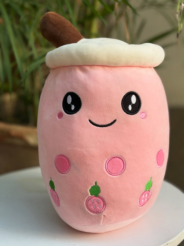Boba tea pink