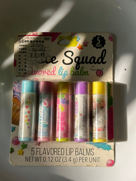 FLAVOURED LIP BALMS
