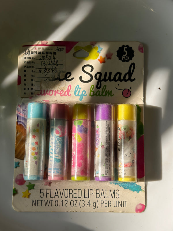 FLAVOURED LIP BALMS
