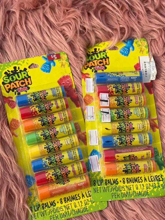 Sour patch lipbalm pack