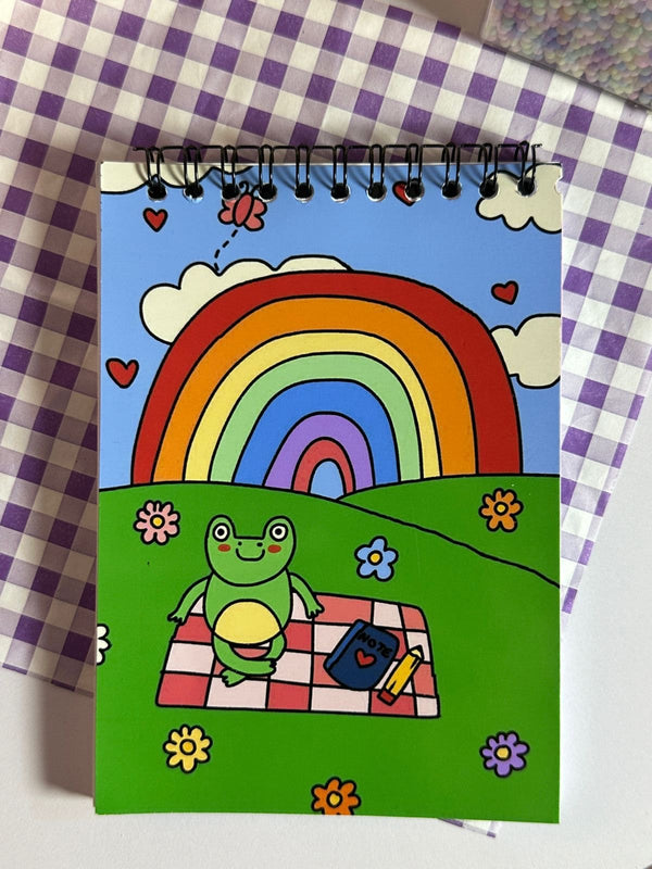 Rainbow Notebook and Notepad
