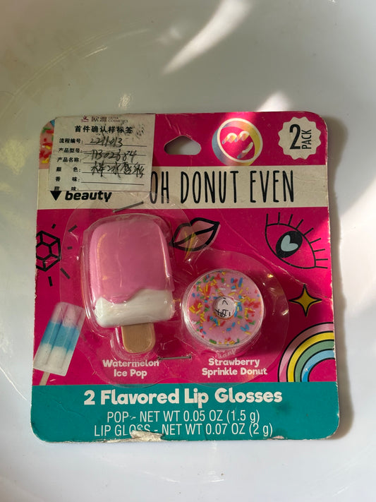 DONUT LIPBALM&LIPGLOSS DUO