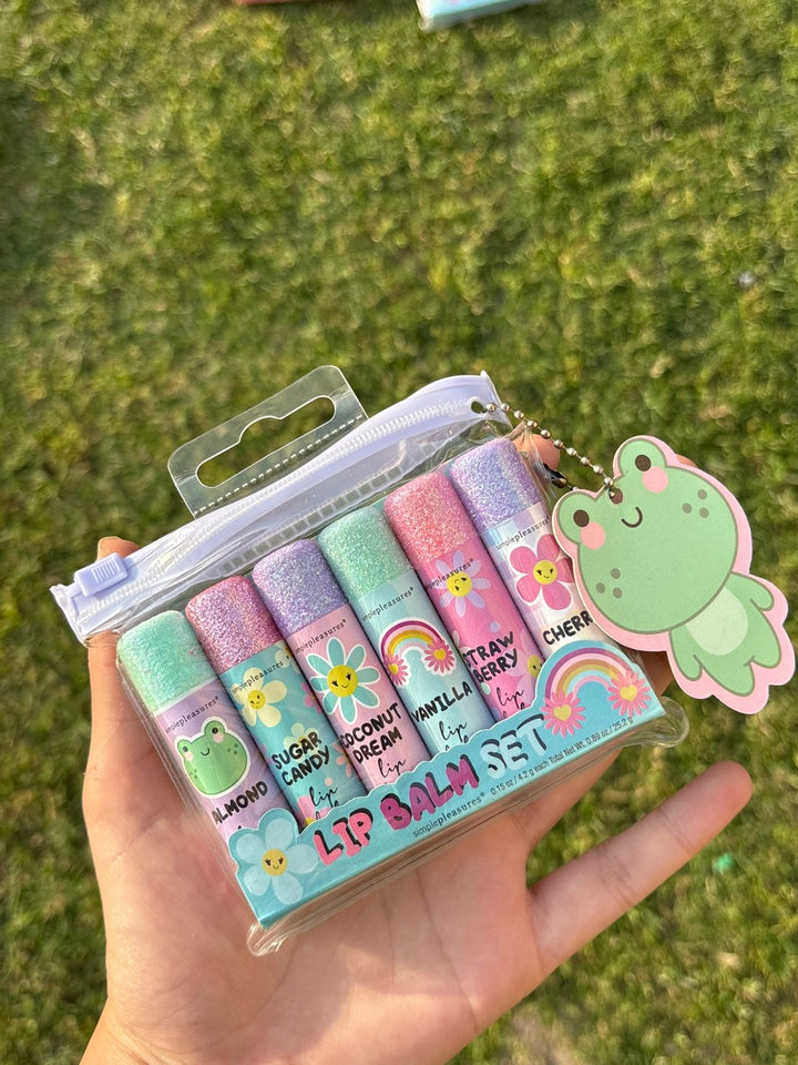 frog 6 pc lipbalm – SPARKLE STORE