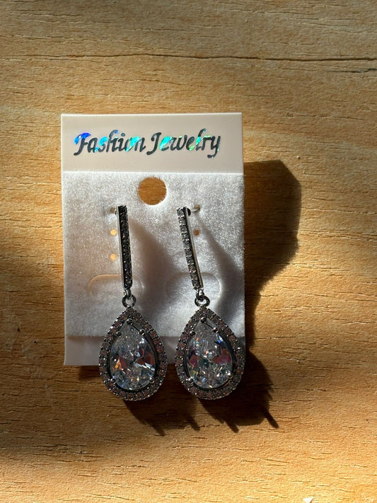 silver earings