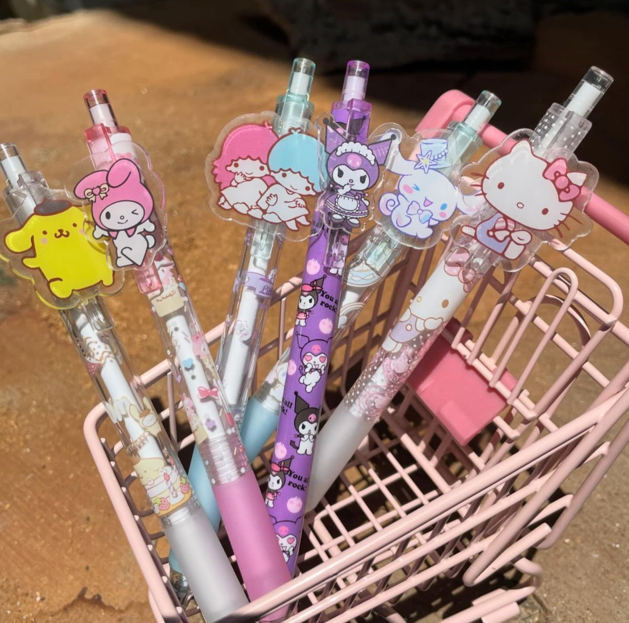 sanrio charm pens