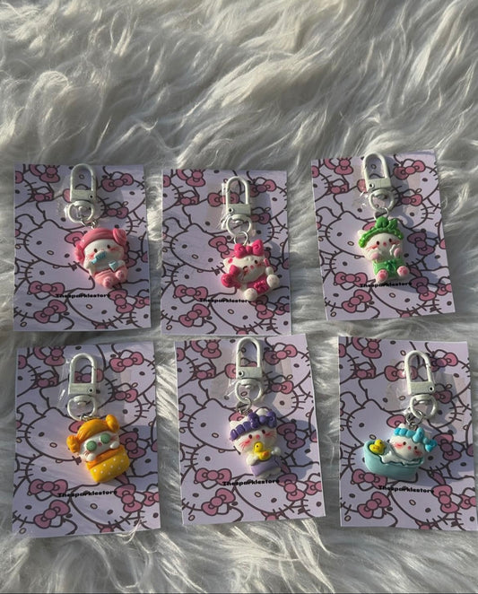 Hello kitty Keychains