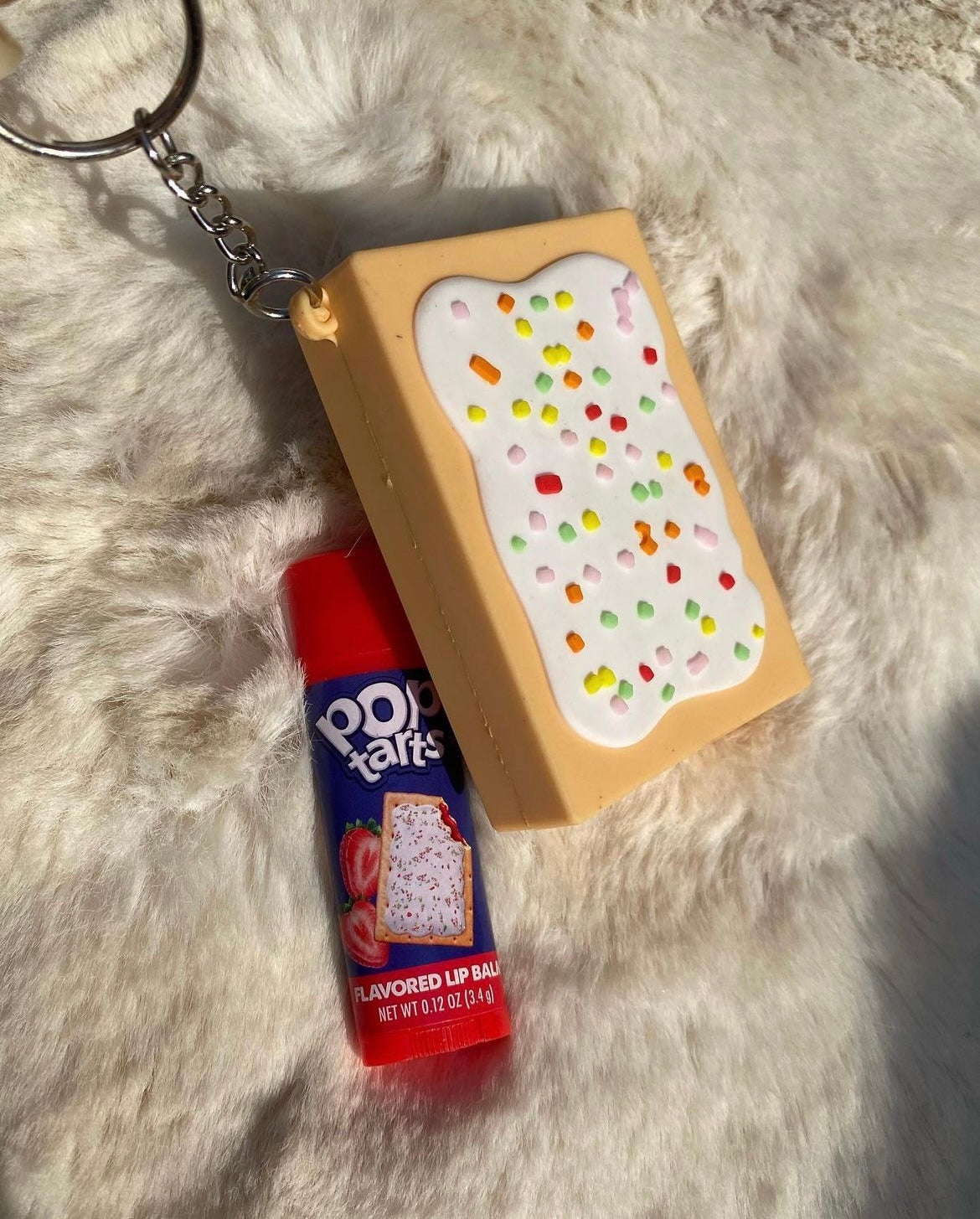 Pop Tart Keychain Lipbalm