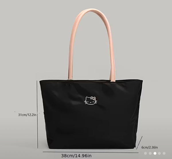 black hello kitty bag