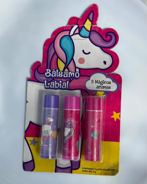 Unicorn lipbalm Pack