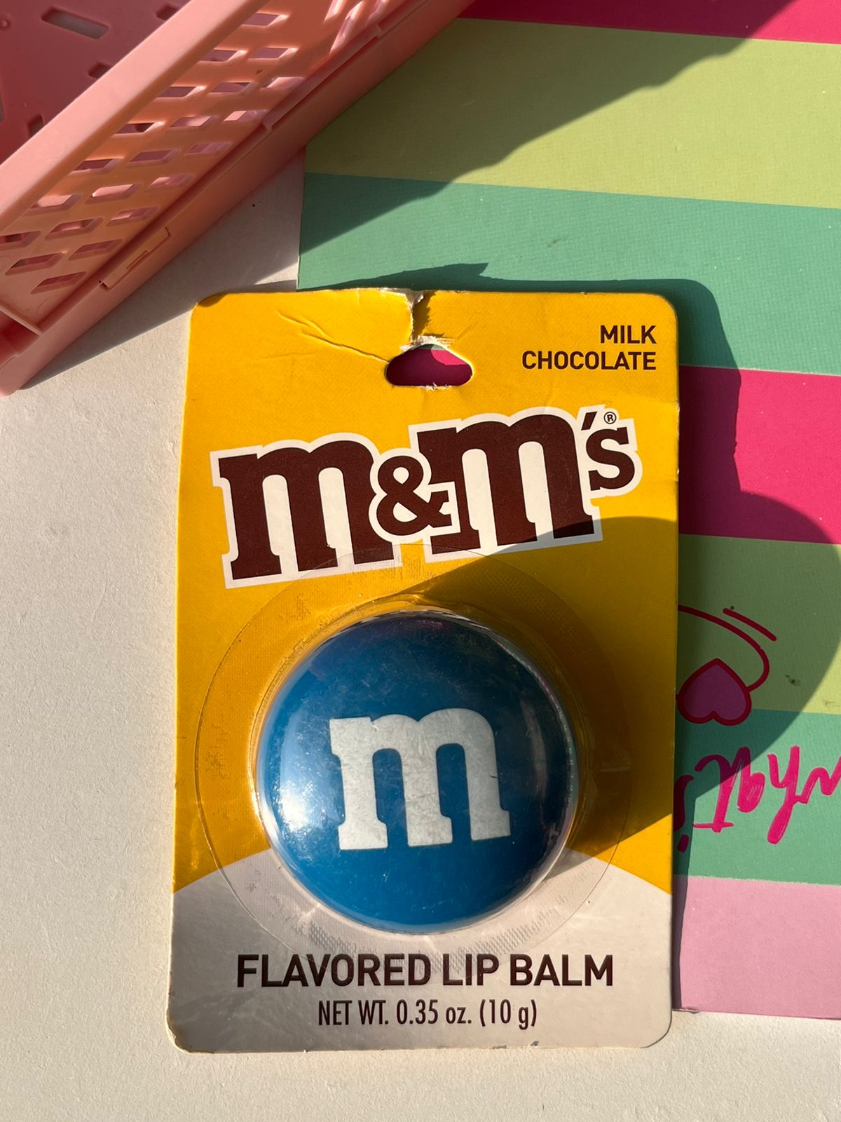 M&ms milk chocolate lipbalm