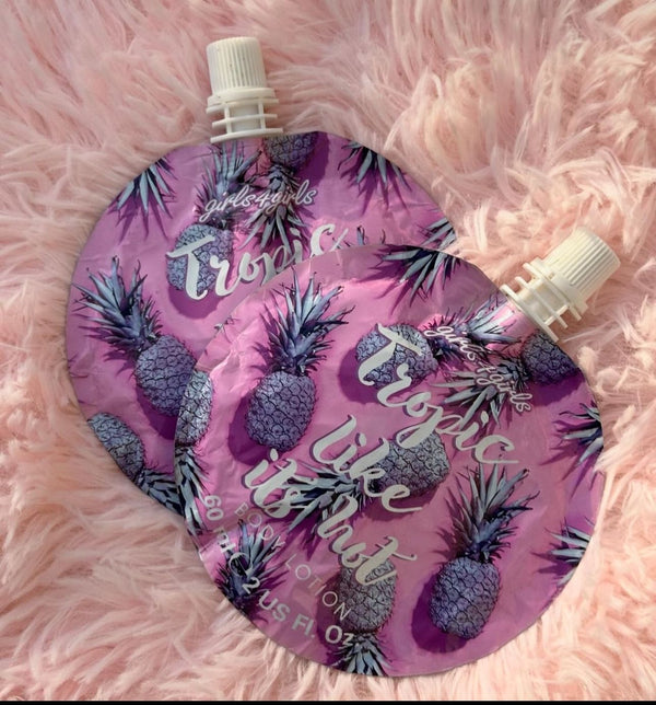Tropic like its hot body lotion