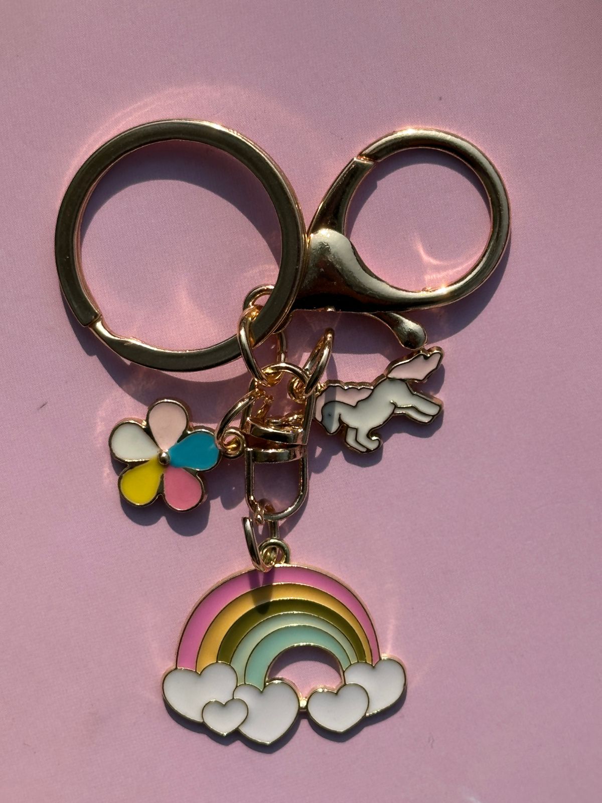 UNICORN CHARM KEYCHAIN