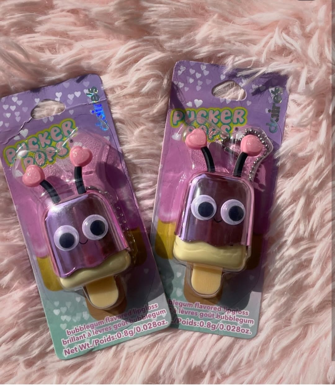 Claires pucker pops