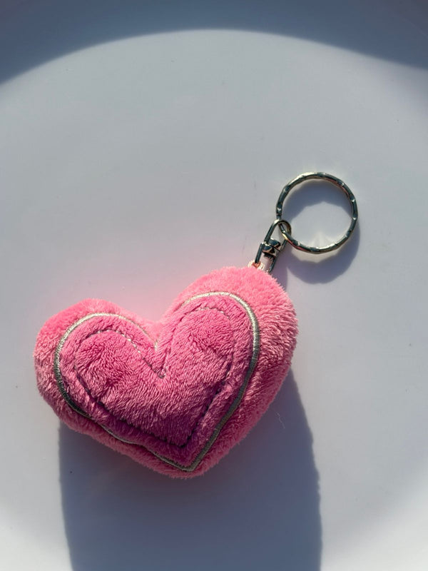 Heart keychain